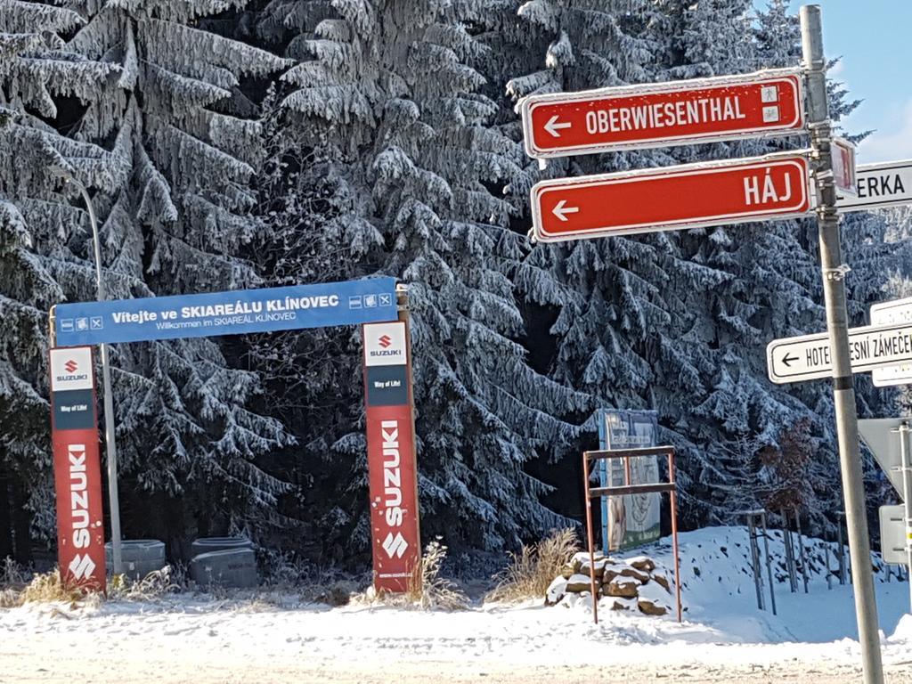 Apartmán u Klínovce Kovářská Esterno foto