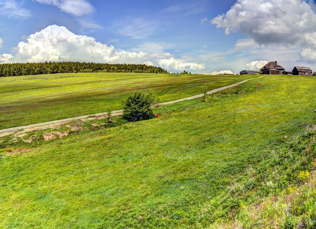 Apartmán u Klínovce Kovářská Esterno foto