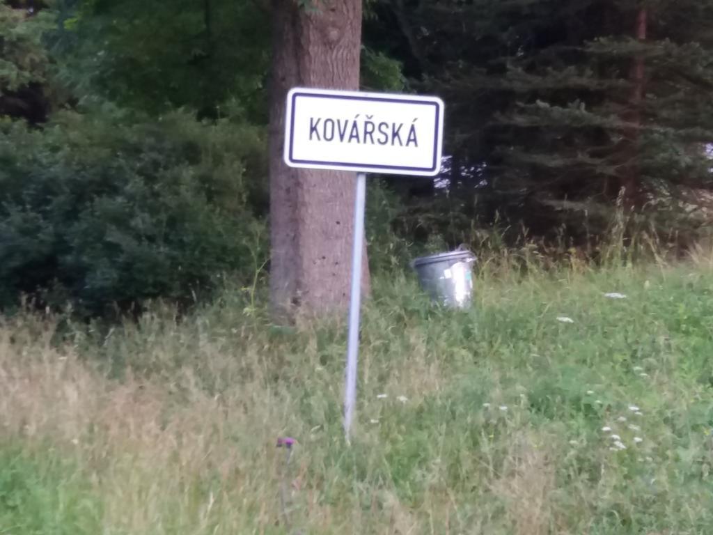 Apartmán u Klínovce Kovářská Esterno foto